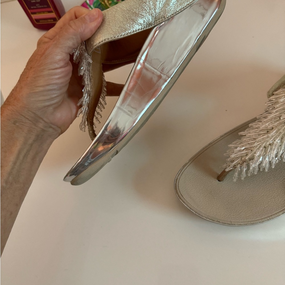 Fitflop Metallic Sandals - Picture 6 of 12